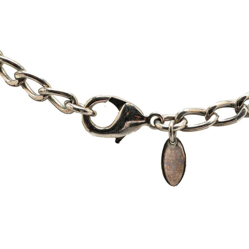 CHANEL Authentic White Logo Necklace - Picture 3 of 5